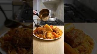 Recette de Thieboudienne PART 2 recette food thieboudienne thieb shortvideo africanfood [upl. by Shulins]