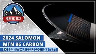 2024 Salomon MTN 96 Carbon  SkiEssentialscom Ski Test [upl. by Sirmons]