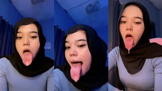 Live Hijab Comel 👅 [upl. by Anelrad]