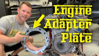 DIY Engine Adapter Plate Mate any Engine to any Transmission [upl. by Aciretehs725]