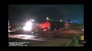 UP manifest train with UP SSW paint unit at Tehachapi Depot Railcam [upl. by Gibbs]