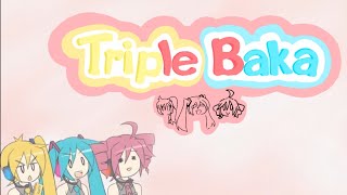 Hatsune Miku  Triple baka  Triple baka squad  Instrumental Cover and Vocal recreation [upl. by Egroej]