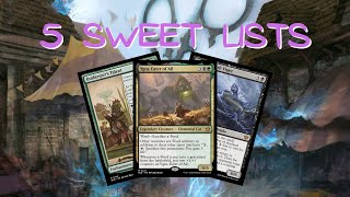 5 Competitive Lists  Magic The Gathering  Bloomburrow  MTG Pioneer [upl. by Karisa]