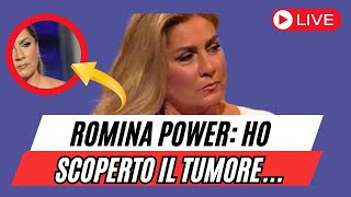 ROMINA POWER in lacrime quando ho scoperto il tumore [upl. by Imuyam]