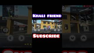 Khali friend shorts freefire gaming shorts [upl. by Oiromed]