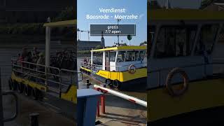 Veerboot Baasrode  Moerzeke gratis en open 7 op 7 [upl. by Inoy426]