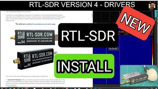 NEWRTLSDR V4  INSTALL TEST [upl. by Naejarual303]