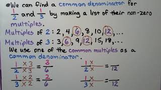 5th Grade Math 64 Common Denominators amp Equivalent Fractions [upl. by Sung]