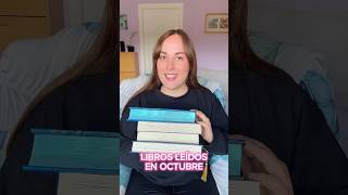 Libros leídos en octubre 🎃🧛‍♀️🧙🍂☕️ librosleidos recomendaciondelibros recomendacioneslibros [upl. by Costa]