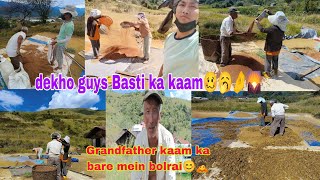 Guys Aaj hm log Basti mai Kaam karni gaya tha🥰 Basti ka kaam istara hotai😄dorjeelamavlogs [upl. by Alburga95]