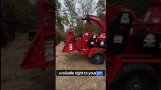 New 18 Inch Chipper  Diesel 135 Hp equipmentrental vermeerchipper [upl. by Miles611]