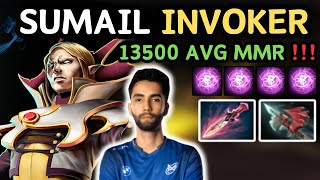 🔥 INVOKER Hitter Build Midlane By SUMAIL 737d 🔥 Invoker Gameplay From SUMAIL  Dota 2 [upl. by Moe]