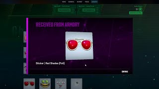 Opening Sticker collection only CS2 Armory Pass [upl. by Namlaz]