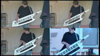 Mute City Keytar Cover [upl. by Moyna]