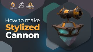 How to make Stylized Cannon in the fastest time [upl. by Hau]