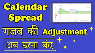 Best calendar spread adjustment  Calendar Spread Adjustment for all markets  how to make calendar [upl. by Botti]