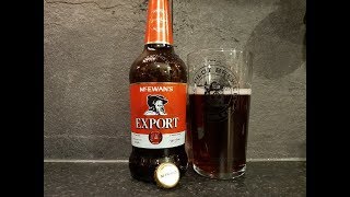 McEwans Export Ale By McEwans Beers  British Beer Review [upl. by Neillij376]