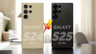 Galaxy S24 Ultra Vs Galaxy S25 Ultra  Full Comparison ✨ [upl. by Tinya]