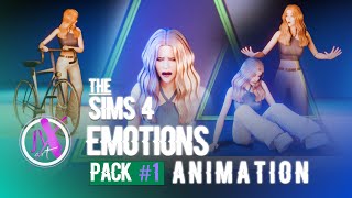 The Sims 4  Emotions Sad crying talking bike PACK 1 Animation  Download [upl. by Yasmeen]