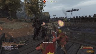 Harbour of Ovsk battle 399 online PvP multiplayer battle in Mount amp Blade II Bannerlord [upl. by Riva]