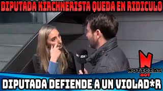 DIPUTADA KIRCHNERISTA QUEDA EN RIDICULO POR DEFENDER A UN VI0LAD0R JONI VIALE [upl. by Eslehc]