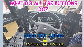 What do all the buttons do  MCI J4500 2019 [upl. by Boulanger]