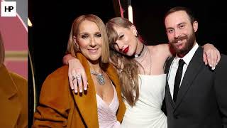 Céline Dion Shares Photo with Taylor Swift at 2024 Grammys After Awkward Album of the Year Award [upl. by Keefe]