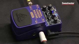 Sweetwaters Behringer Flanger Machine FL600 Pedal Review [upl. by Rolfe]