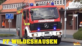 BMA ZPKW Polizei  LF 1612  TLF 2450 Einsatzabbruch Feuerwehr Wildeshausen [upl. by Geldens]