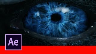 After effects Tutorial  Dragon Eye Fantasy VFX [upl. by Atineb]