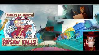 Dudley DoRight’s Ripsaw Falls  Armory Shootout Snidely’s Crossfire Source Music [upl. by Kelam]