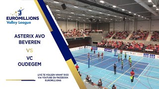 Asterix AVO Beveren vs VC Oudegem [upl. by Ennoid]