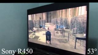 Sony R450 LED TV Viewing Angle [upl. by Lawler28]