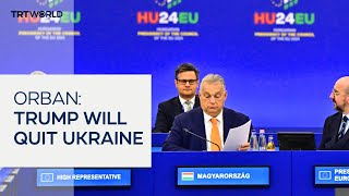 Orban warns that Trump will quit supporting the war in Ukraine [upl. by Fries]