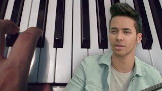 Darte un Beso  Prince Royce  Piano click  Tutorial [upl. by Oliviero]