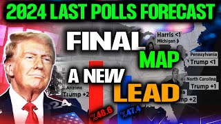 Record Surge with Two Days to Go 2024 Election Final Polls Data Prediction Harris vs Trump [upl. by Valer]