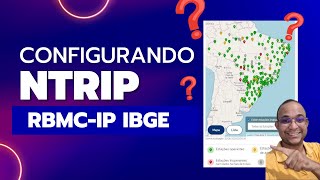 Configurando NTRIP IBGE no recptor GNSS [upl. by Ecnerrat]