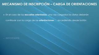 Proceso de inscripción a las escuelas secundarias de la UNCUYO [upl. by Igig]