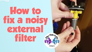 How to Silence a Noisy external filter [upl. by Aztirak]