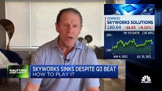 Skyworks stock sinks despite Q3 beat [upl. by Wyatt]