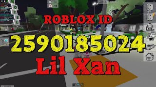 Lil Xan Roblox Song IDs [upl. by Mandi24]