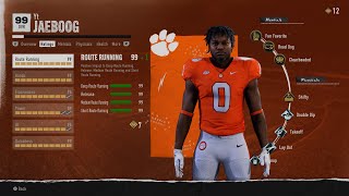 WORKING WR EDITION INSTANT 99 OVERALL GLITCH ON NCAA CFB 25 ROAD TO GLORY [upl. by Nauaj348]