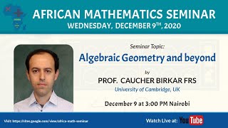 Caucher Birkar  Algebraic geometry and beyond [upl. by Compte]