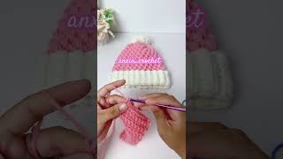 👆👆Complete crochet beanie tutorial have been updated chrochetpettern [upl. by Barnabe]