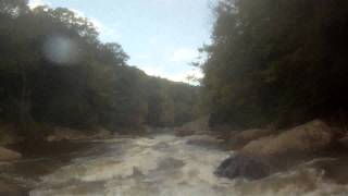 Rafting POV  Upper Yough Triple Drop amp National Falls [upl. by Hollenbeck]