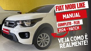 Fiat Mobi 2024 10 Like  Completo 7800km rodados [upl. by Aiam]