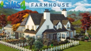 Perfect Layout FARMHOUSE 🐮 no CC the Sims 4  Stop Motion [upl. by Vashti]