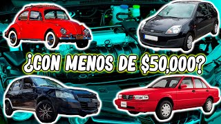 Los 5 Autos Mas Economicos Que Puedes Adqurir [upl. by Latnahs57]