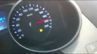 Hyundai ix35 MAX SPEED 200 KMH [upl. by Jenilee327]