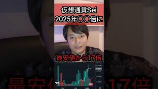 仮想通貨 Sei は2025年◯◯倍？ 投資 暗号資産 ビットコイン [upl. by Hagi]